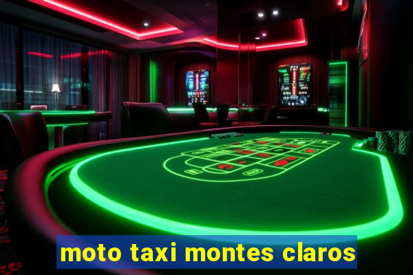 moto taxi montes claros